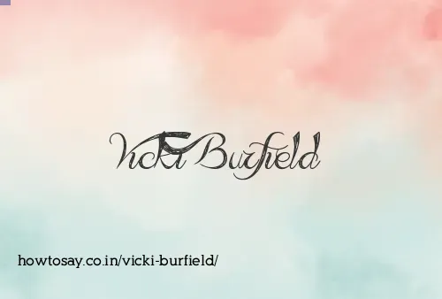 Vicki Burfield