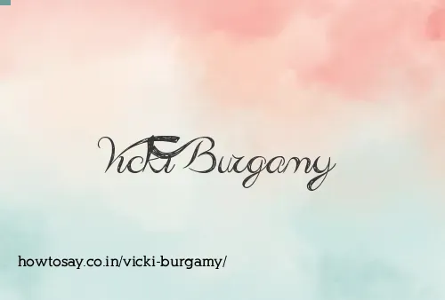 Vicki Burgamy