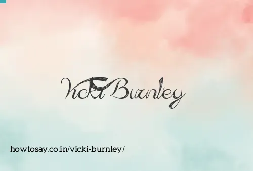 Vicki Burnley