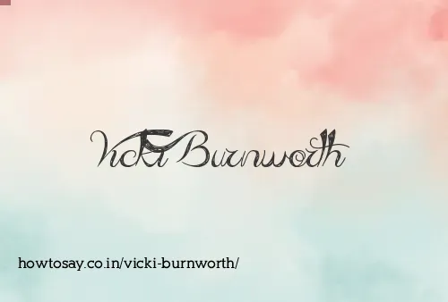 Vicki Burnworth