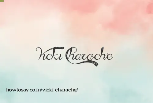 Vicki Charache
