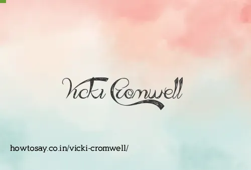 Vicki Cromwell