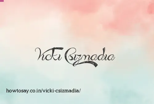 Vicki Csizmadia