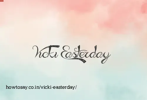 Vicki Easterday