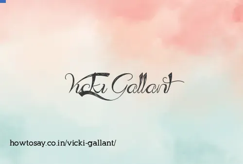 Vicki Gallant