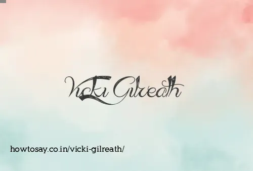 Vicki Gilreath