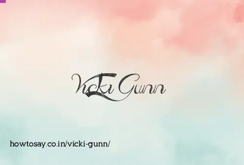 Vicki Gunn