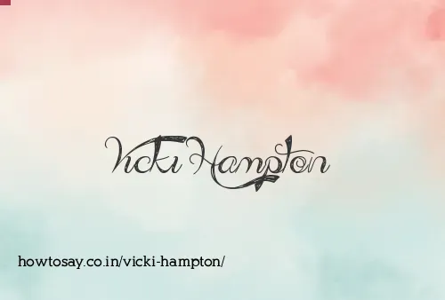 Vicki Hampton