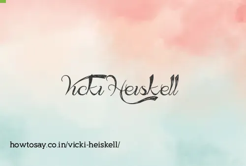 Vicki Heiskell