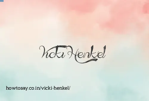 Vicki Henkel