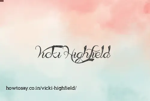 Vicki Highfield