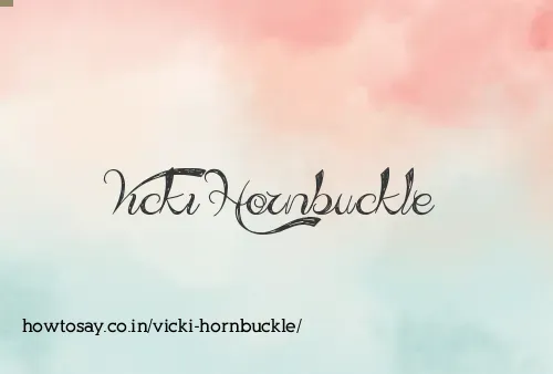 Vicki Hornbuckle