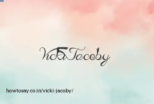 Vicki Jacoby