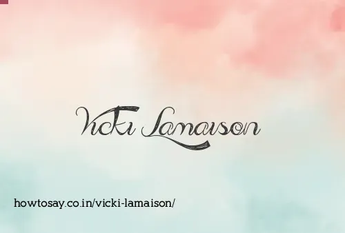 Vicki Lamaison
