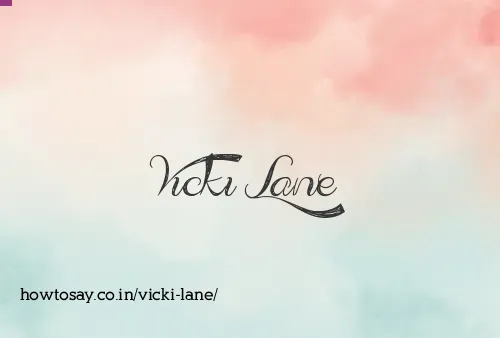 Vicki Lane