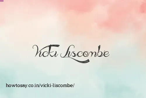 Vicki Liscombe