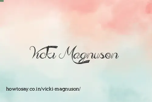 Vicki Magnuson