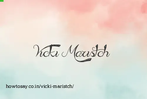 Vicki Maristch