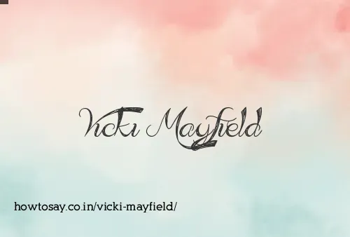 Vicki Mayfield