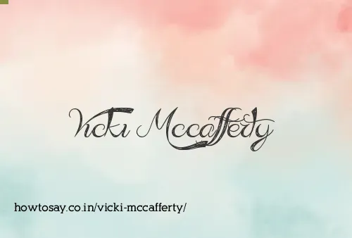 Vicki Mccafferty