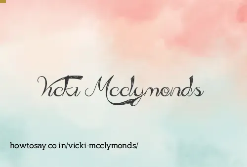 Vicki Mcclymonds