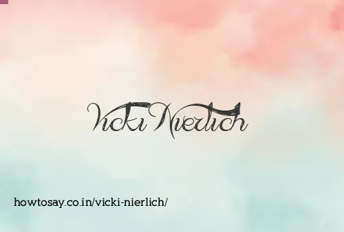 Vicki Nierlich