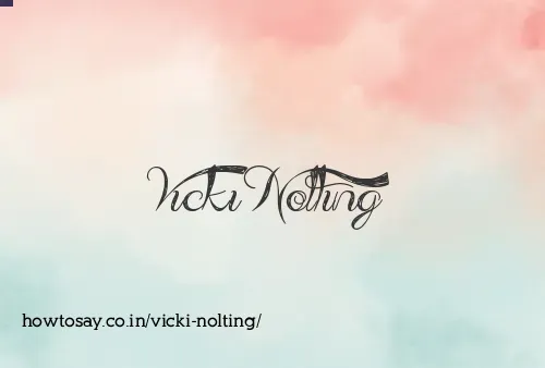 Vicki Nolting