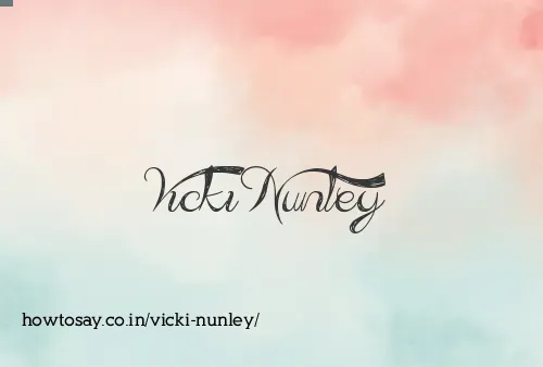 Vicki Nunley
