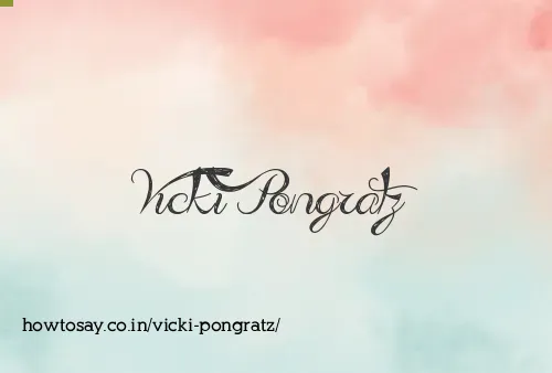 Vicki Pongratz