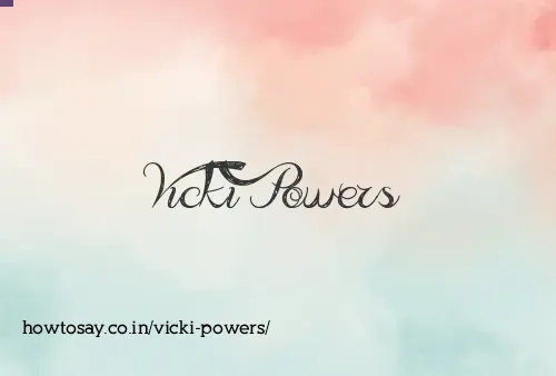 Vicki Powers