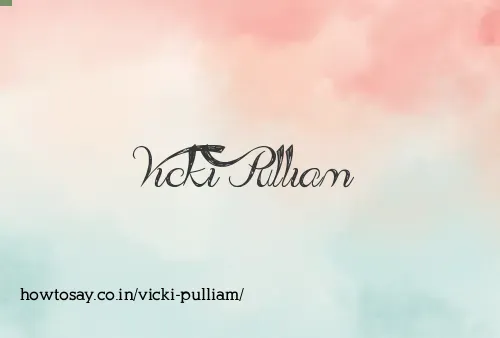 Vicki Pulliam
