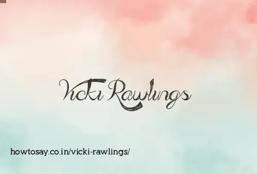 Vicki Rawlings