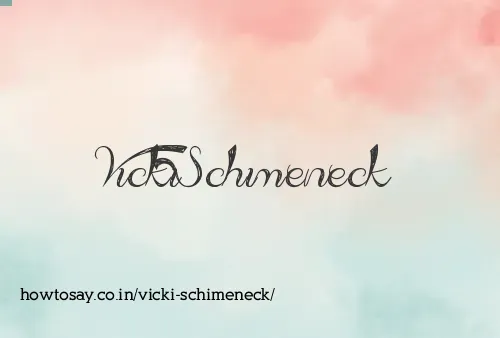 Vicki Schimeneck