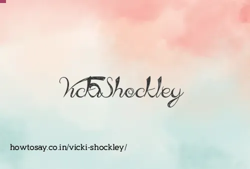 Vicki Shockley