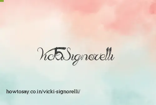 Vicki Signorelli