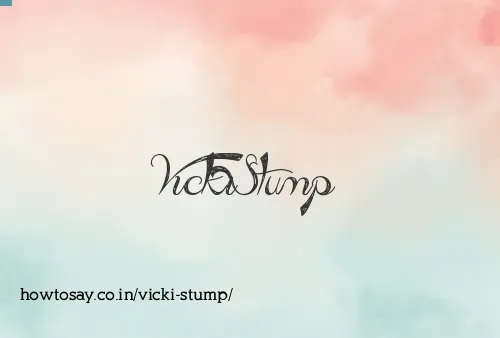Vicki Stump