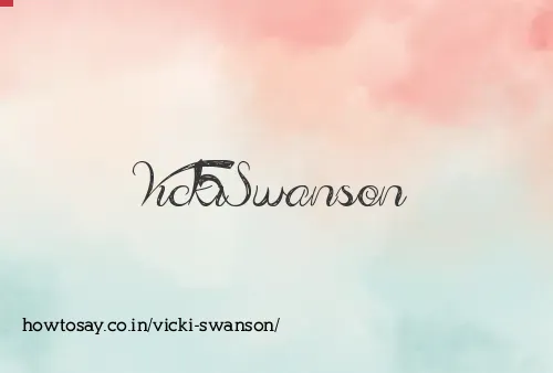 Vicki Swanson