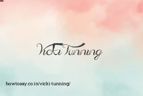 Vicki Tunning