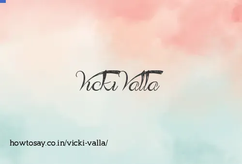 Vicki Valla