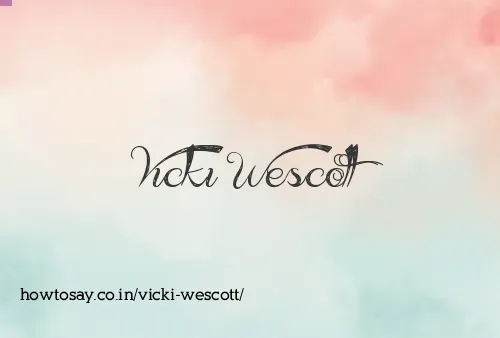 Vicki Wescott