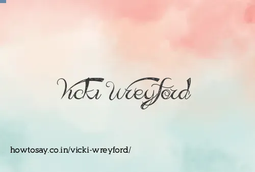 Vicki Wreyford