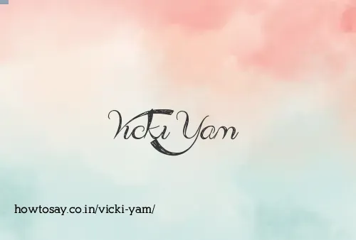 Vicki Yam
