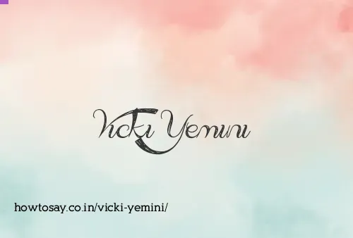 Vicki Yemini