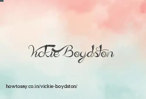 Vickie Boydston