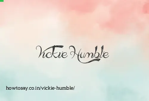 Vickie Humble