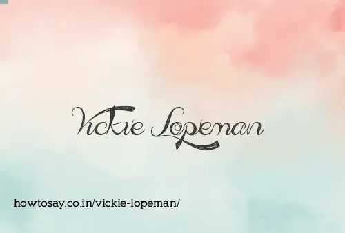 Vickie Lopeman