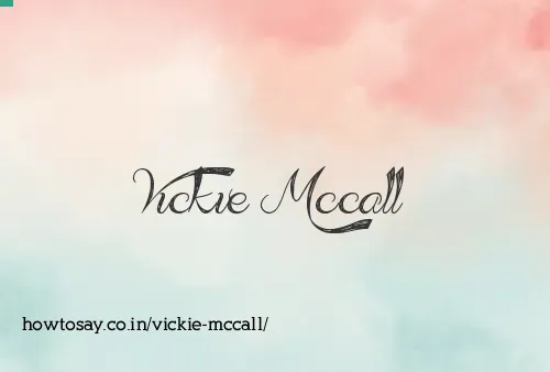 Vickie Mccall