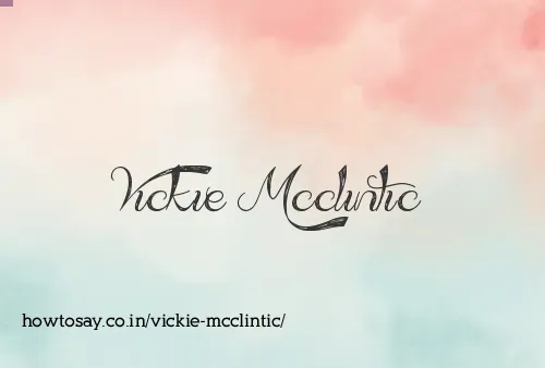 Vickie Mcclintic