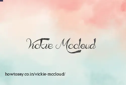 Vickie Mccloud