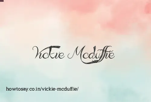 Vickie Mcduffie